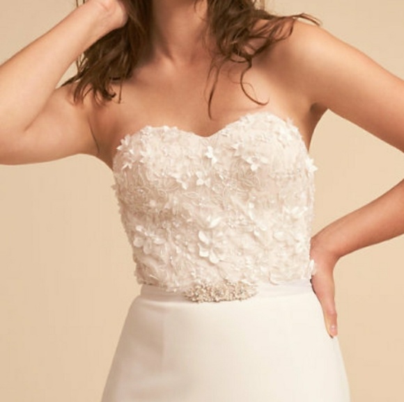 NWT BHLDN Wedding Dress Size 2  - Picture 3 of 7